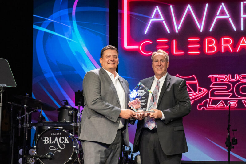 Picture of Rob Penner receiving award