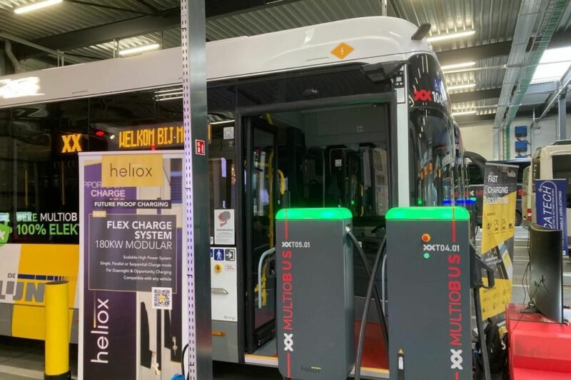 Heliox vehicle charger