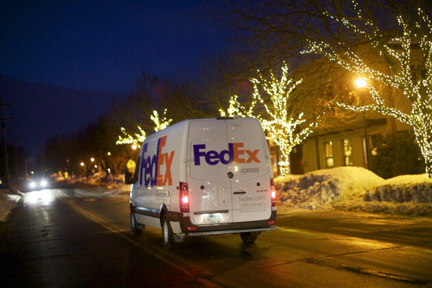 FedEx van