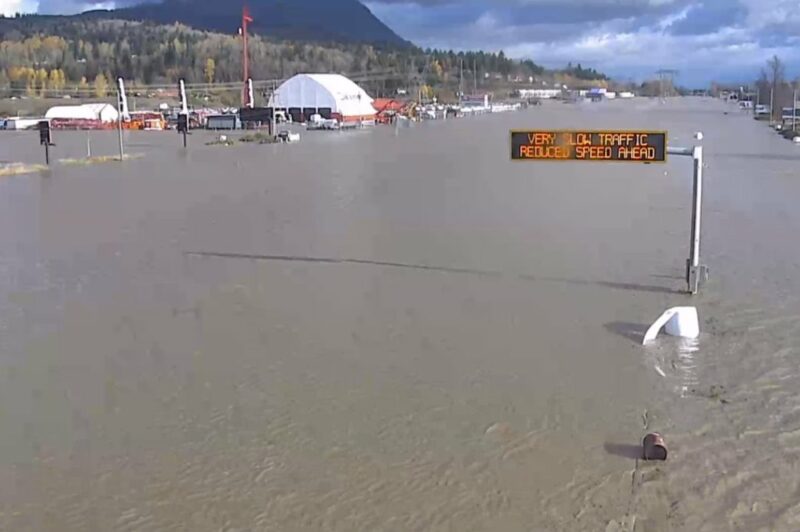 B.C. highway flooding