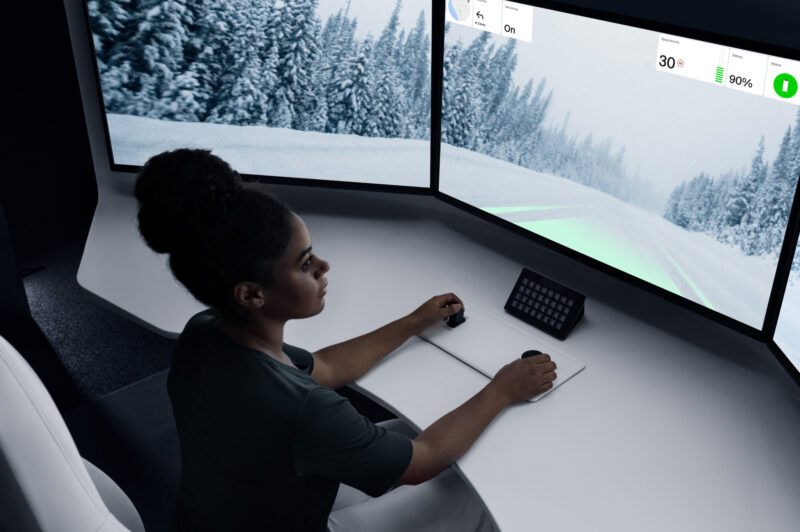 Einride remote driver