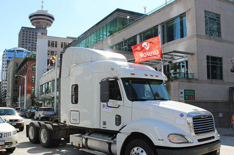 Unifor truck drivers