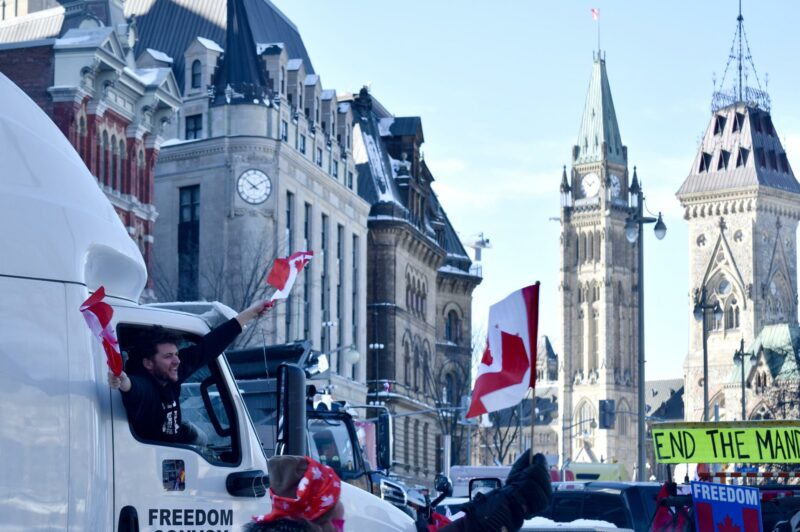 Freedom Convoy in Ottawa