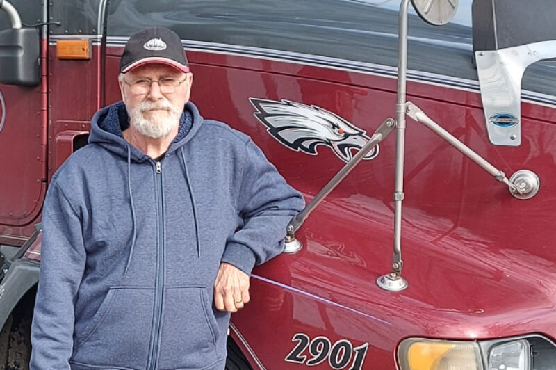 unvaccinated truck driver Don Slater