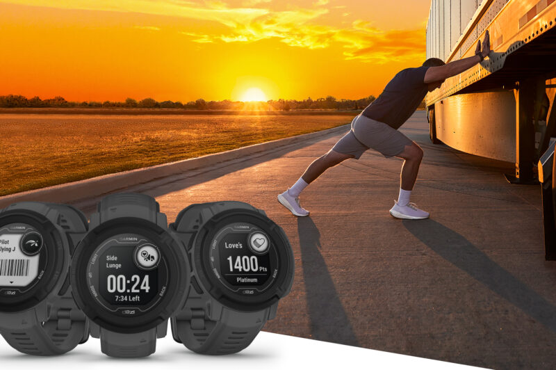 truck driver smart watch