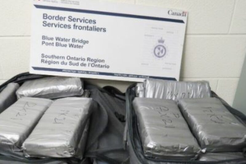 136 kg of cocaine worth $17 million seized from trucks article image