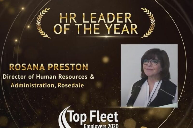 रोसैना प्रेस्टन को वर्ष के एच.आर. लीडर का पुरस्कार मिला article image