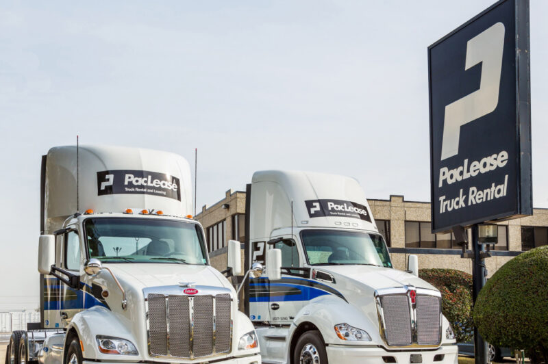 PacLease trucks