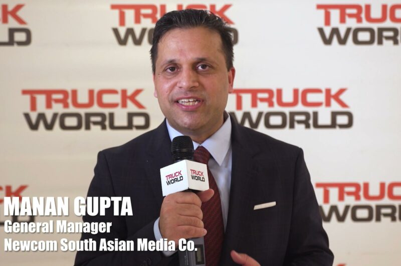 Truck World 2022 kick off event - Manan Gupta - Publisher Road Today (English) article image