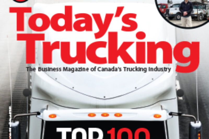 Today's Trucking May 2022 article image