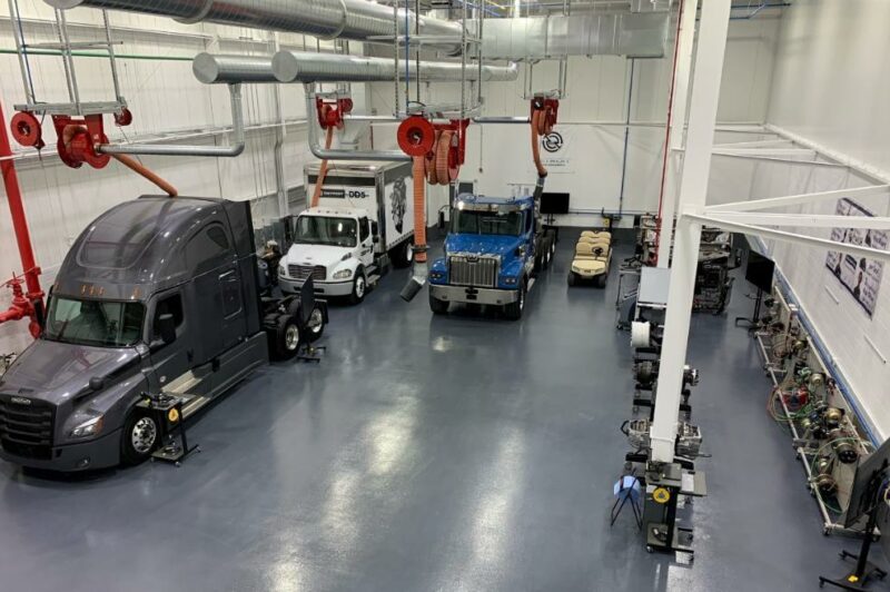 DTNA updates training center for electrification article image