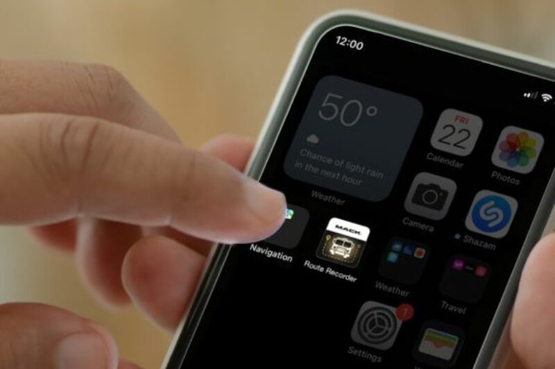 Mack LR Electric app