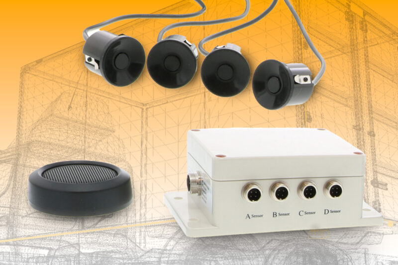 Continental ultrasonic backup sensor