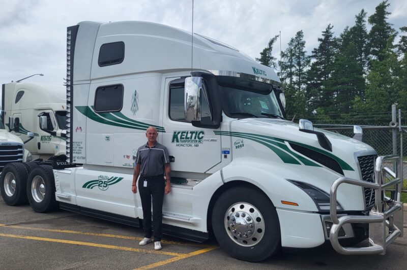 Lloyd De Merchant, director of fleet maintenance with Moncton-based Keltic Transportation