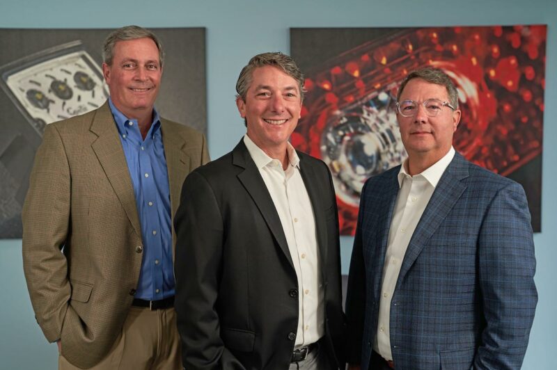 Picture of Mike, John and Dominic Grote.