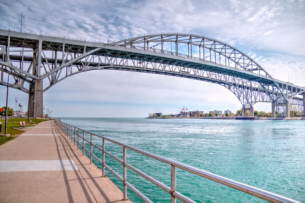 Blue Water Bridge, Sarnia