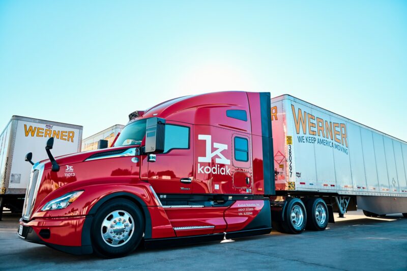 Kodiak truck with Werner