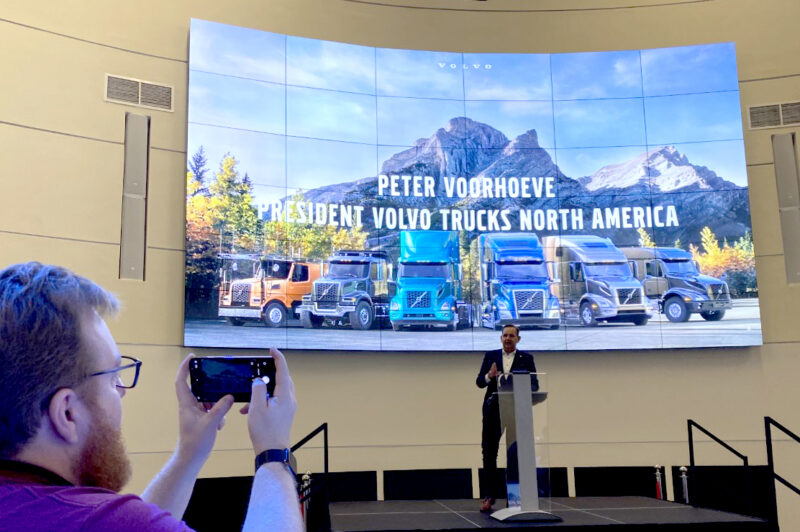 Peter Voorhoeve, president Volvo Trucks North America