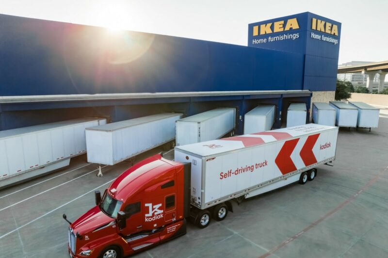 Ikea working with Kodiak Robotics on autonomous trucking project article image