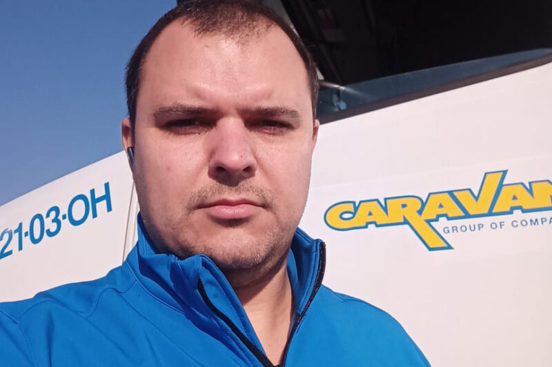 Andrii Shevchuk Ukrainian driver