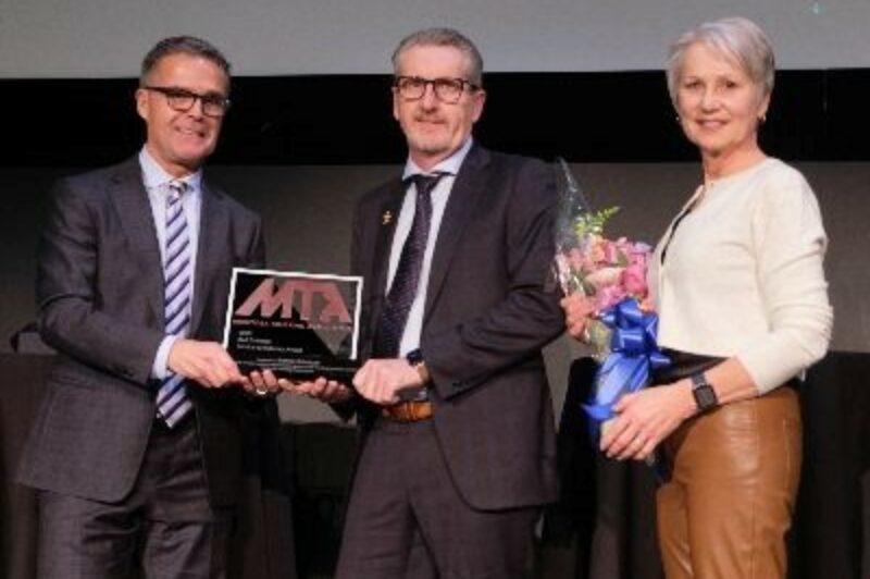 Picture of Gary Coleman, Bernie and Liz Driedger.