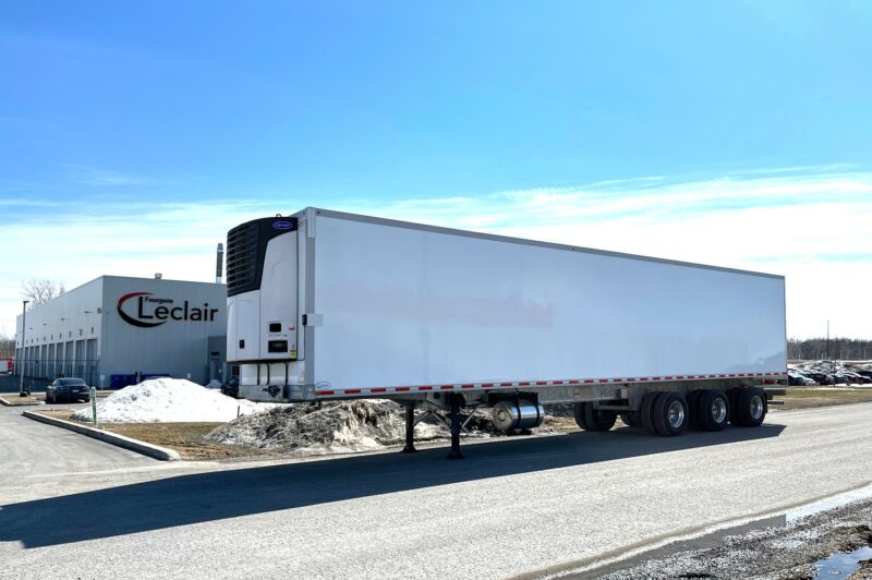 Fourgons Leclair offers new 48-foot composite trailer article image