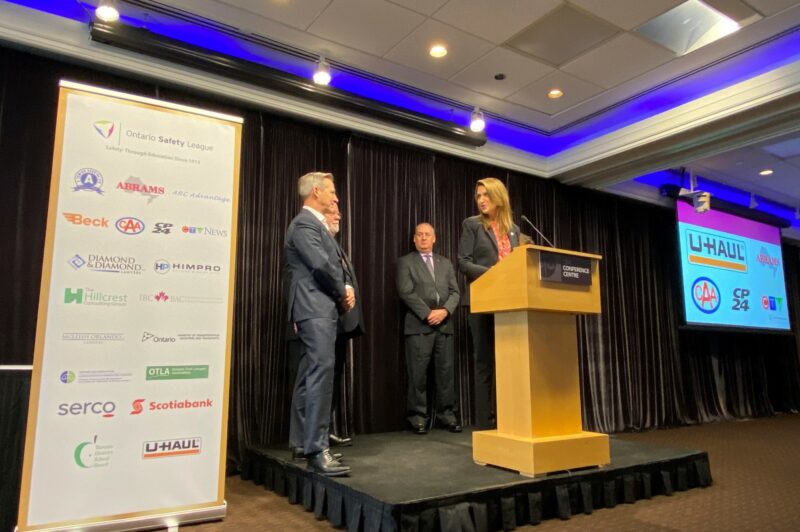 Caroline Mulroney at OSL luncheon