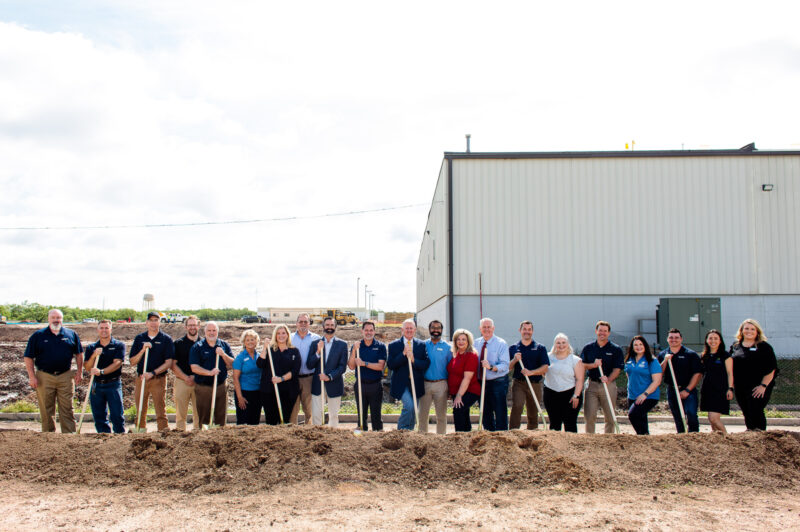 Bridgestone Bandag plant groundbreaking Texas