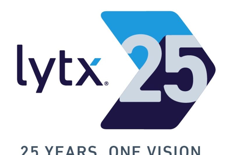 Picture of Lytx's 25th anniversary logo
