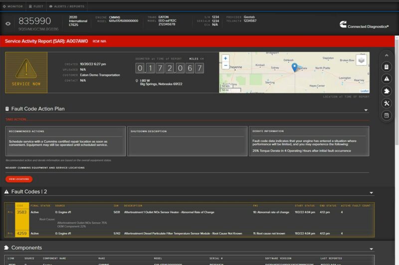 Eaton’s IntelliConnect monitors Cummins fault codes article image