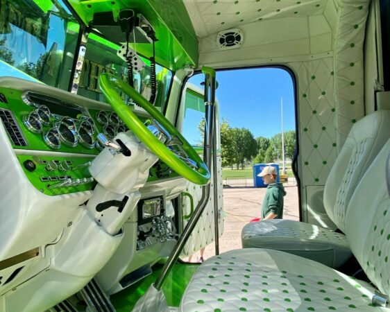 Shell SuperRigs truck interior
