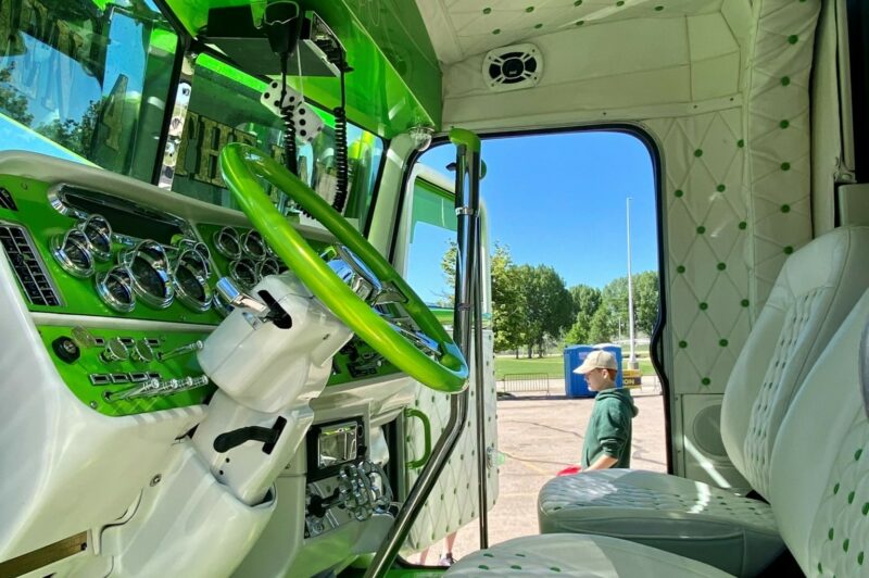 Shell SuperRigs truck interior