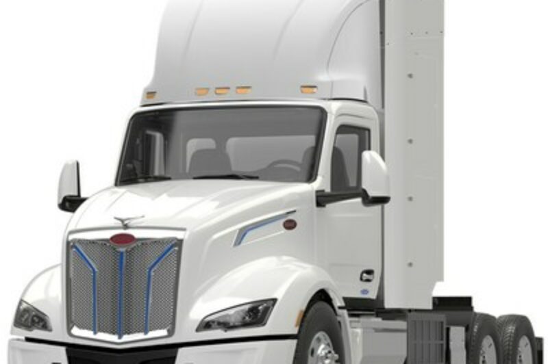 hydrogen-powered Peterbilt 579