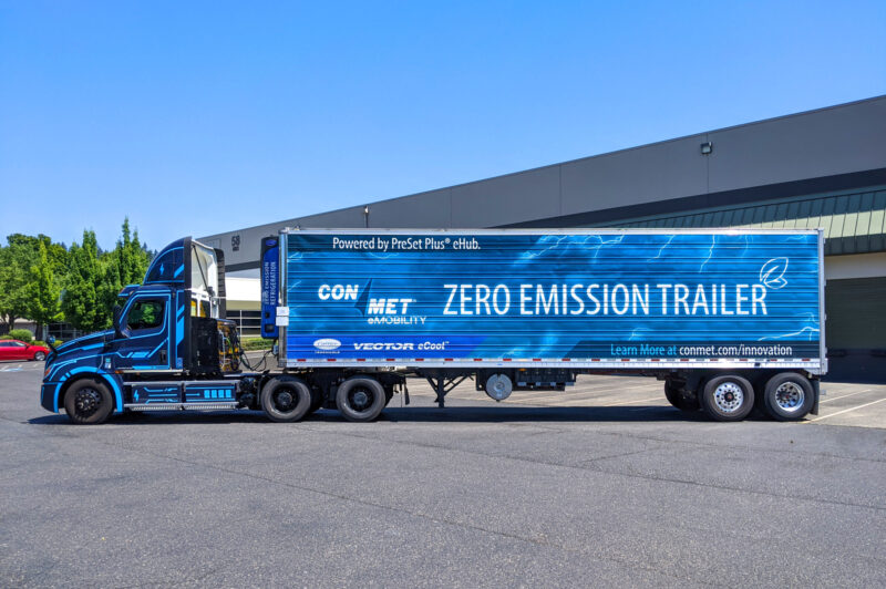ConMet, Penske Logistics making zero-emissions refrigerated deliveries article image