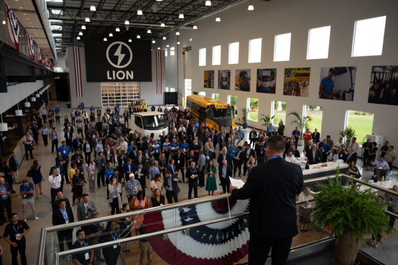 Lion Electric opens Illinois production facility article image