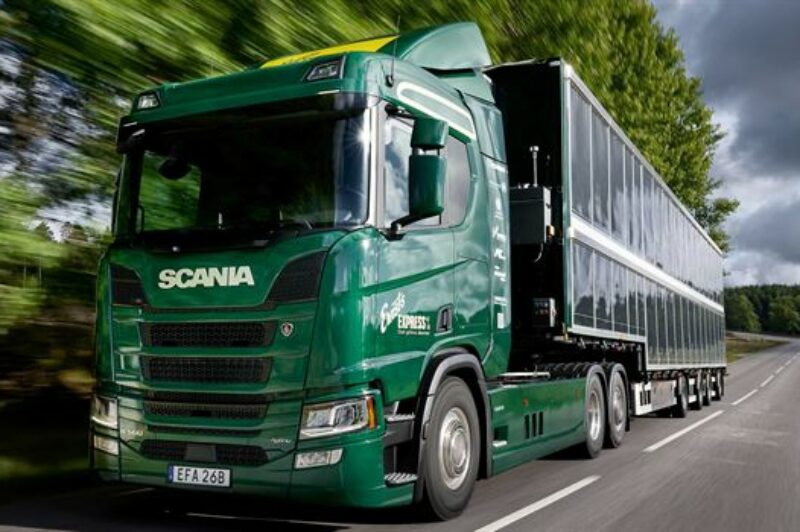 Scania exploring solar-powered truck transport in Sweden article image