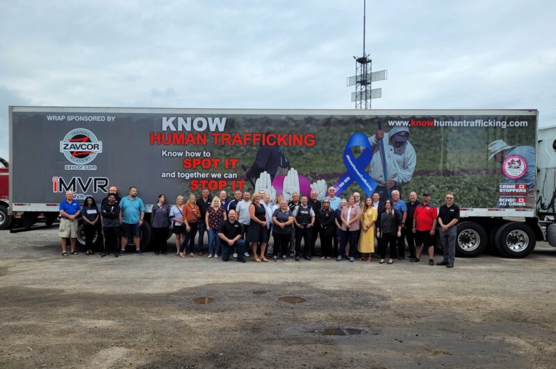 Trucking announcements: Trailer raises trafficking awareness, Montreal port names interim CEO article image