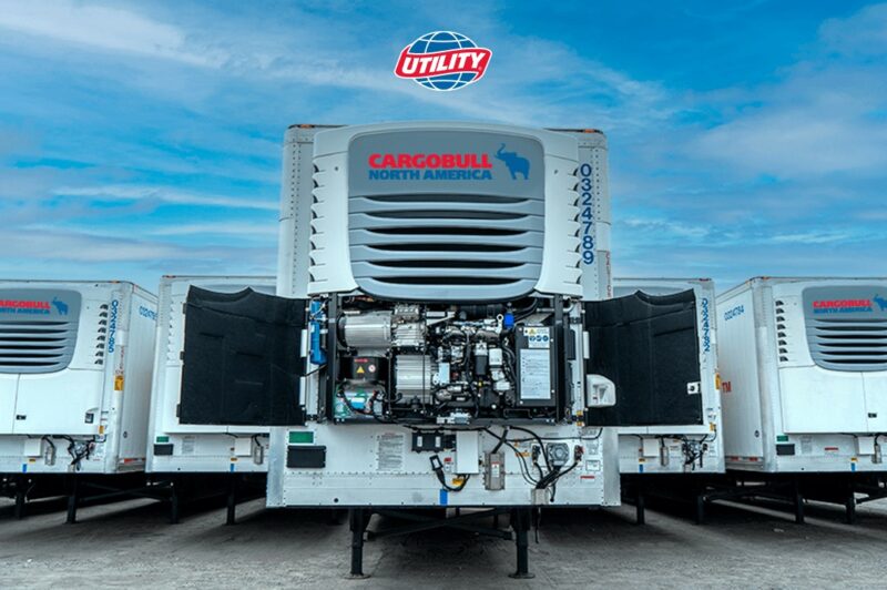 Picture of trailers in a yard