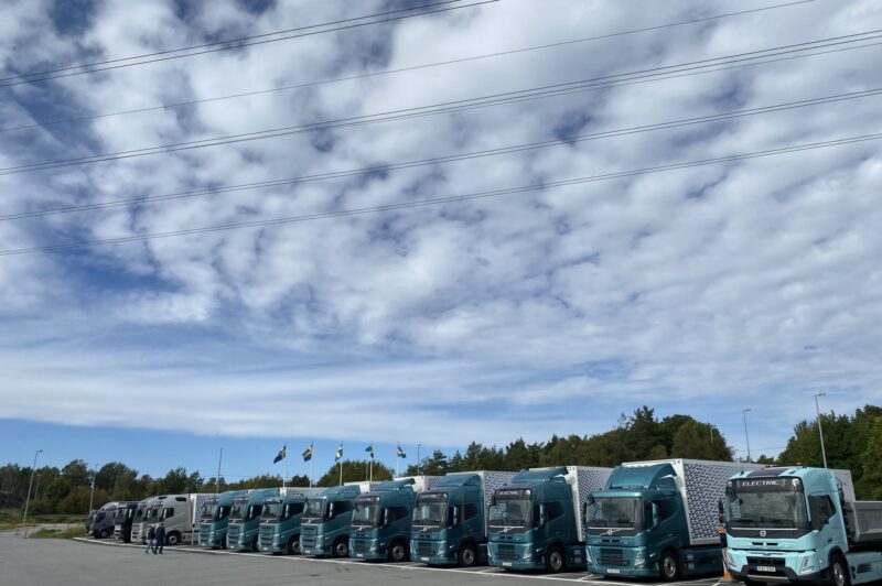Volvo electric trucks