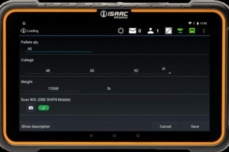 Picture of an Isaac device