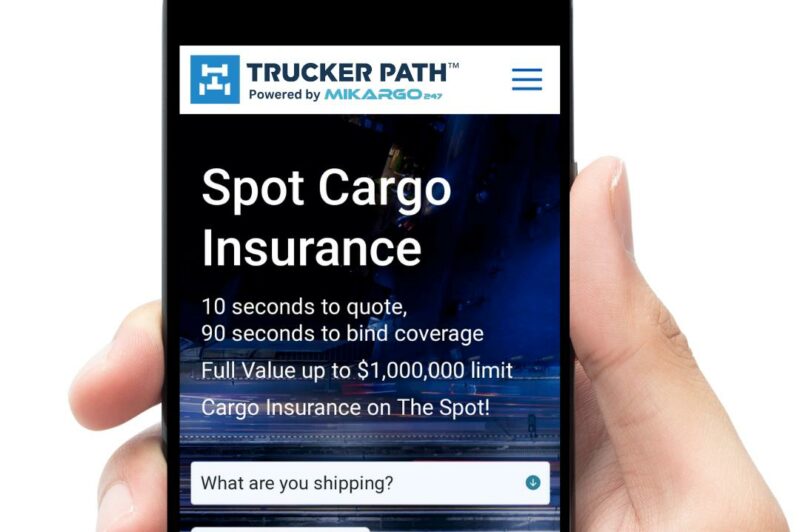 Trucker Path offers cargo insurance through app article image