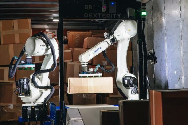 trailer-loading robot