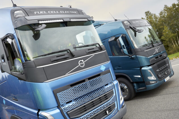 Volvo low-emission vehicles