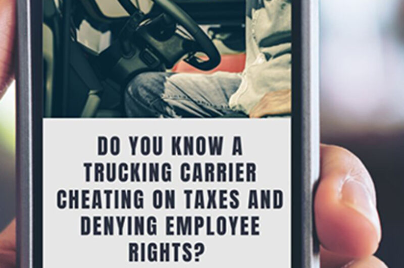 Photo of cellphone with message