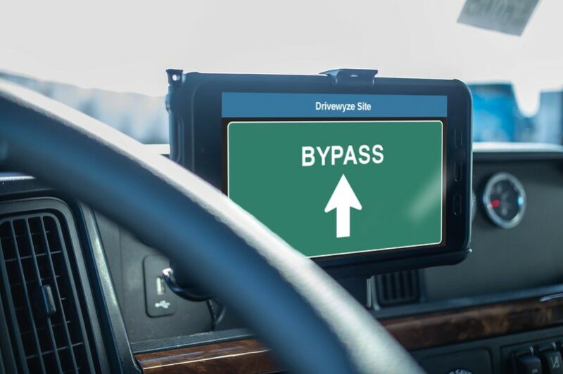 Drivewyze's bypass indicator
