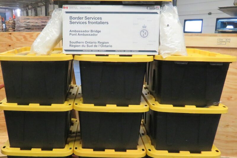 Picture of drugs seized