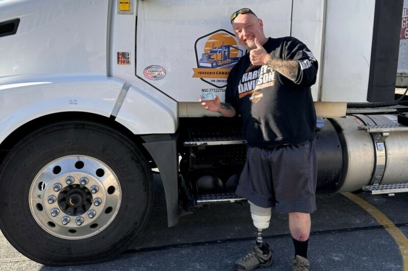 Miners determined to drive after leg amputation article image