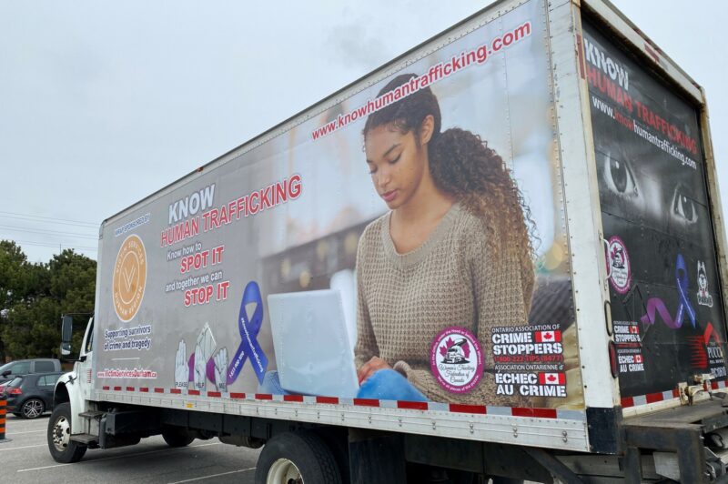 Fleet of 29 wrapped trucks and trailers now raising human trafficking awareness article image