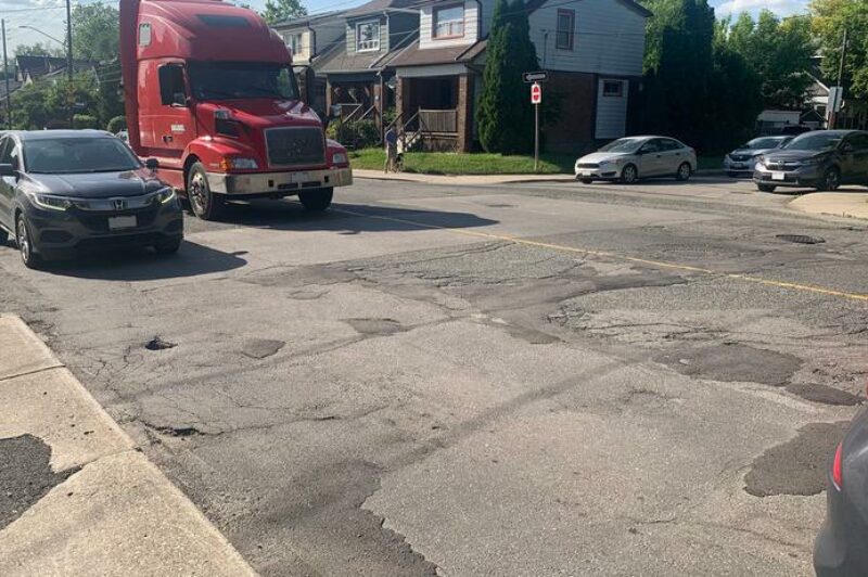 Hamilton’s Aberdeen Ave. dubbed Ontario’s worst road article image