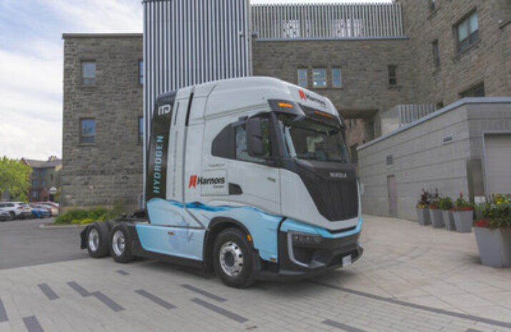 Hydrogen powered-truck